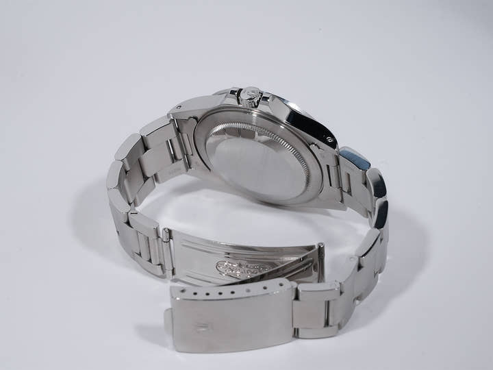 ロレックス エクスプローラーII Ref.16550 ステンレススチール ブラック文字盤 オイスターブレスレット 中古 bsdqwqqt