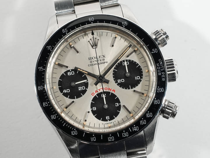 ロレックス デイトナ Ref.6263 ステンレススチール シルバー文字盤