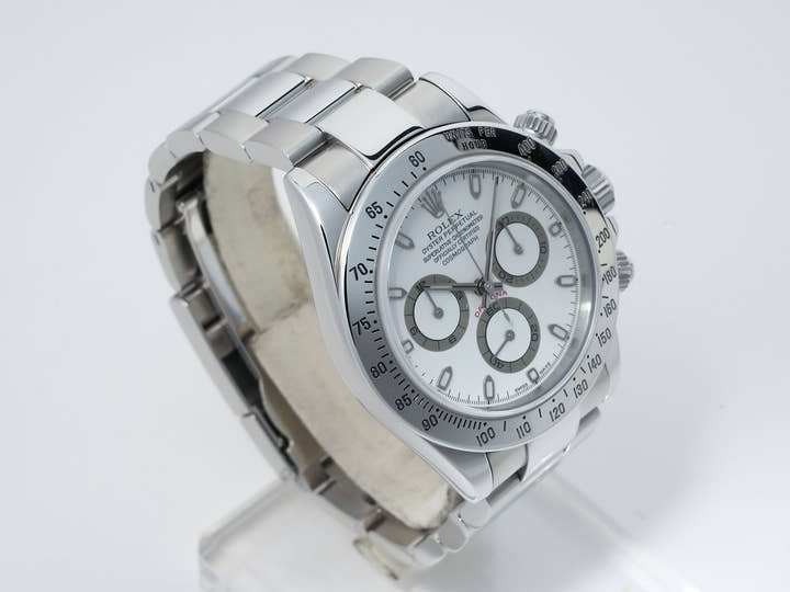 ロレックス デイトナ Ref.116520 ステンレススチール ホワイト文字盤