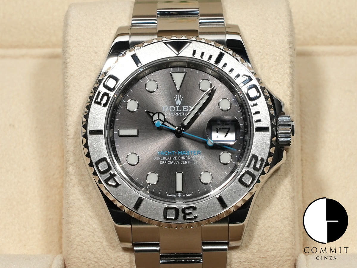 ロレックス ヨットマスター40 Ref.126622 ステンレススチール/プラチナ スレート文字盤