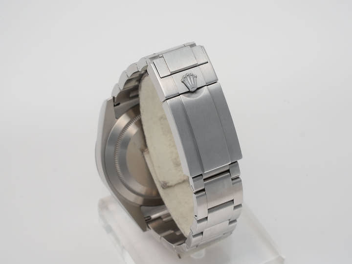 Rolex Explorer I, Mirror Black Dial, Ref. 214270, Stainless Steel