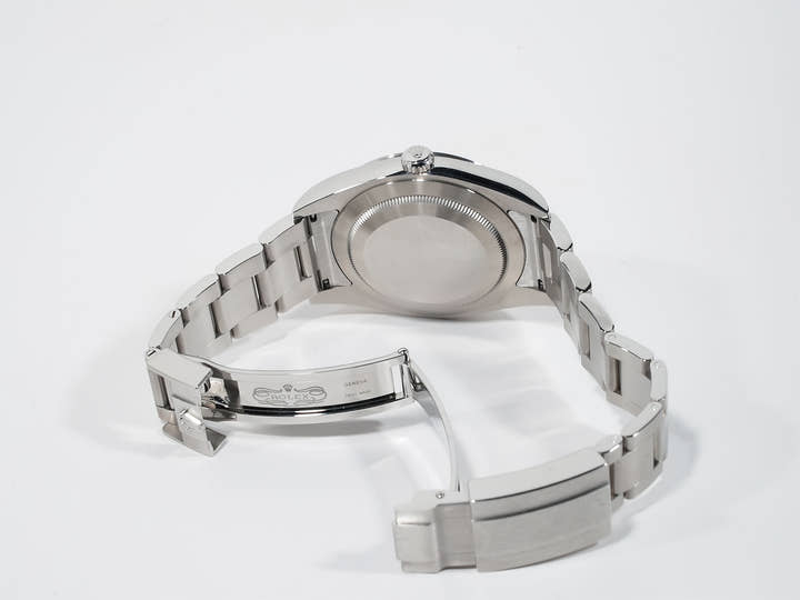 Rolex Explorer I, Mirror Black Dial, Ref. 214270, Stainless Steel