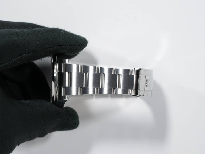 Rolex Explorer I, Mirror Black Dial, Ref. 214270, Stainless Steel