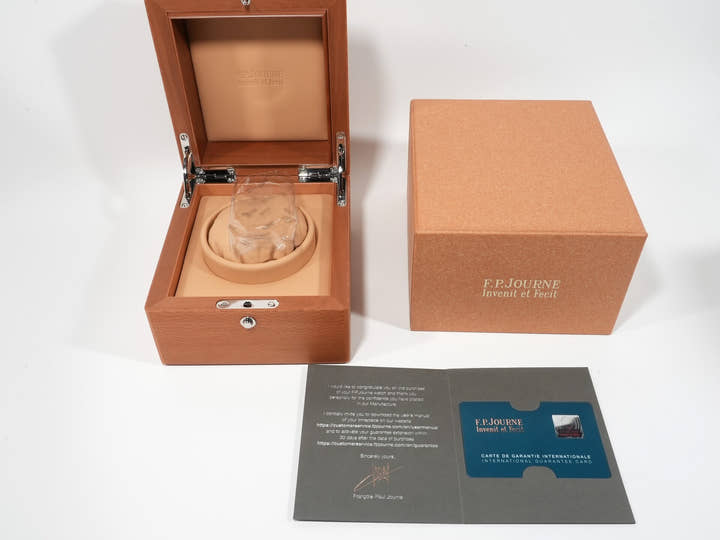 FP Journe Octa Automatic Ref. - White gold, silver guilloche dial, good condition nbmdwp2k