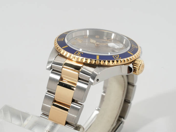 ロレックス サブマリーナー デイト Ref.16613SG ステンレススチール/イエローゴールド グレー文字盤