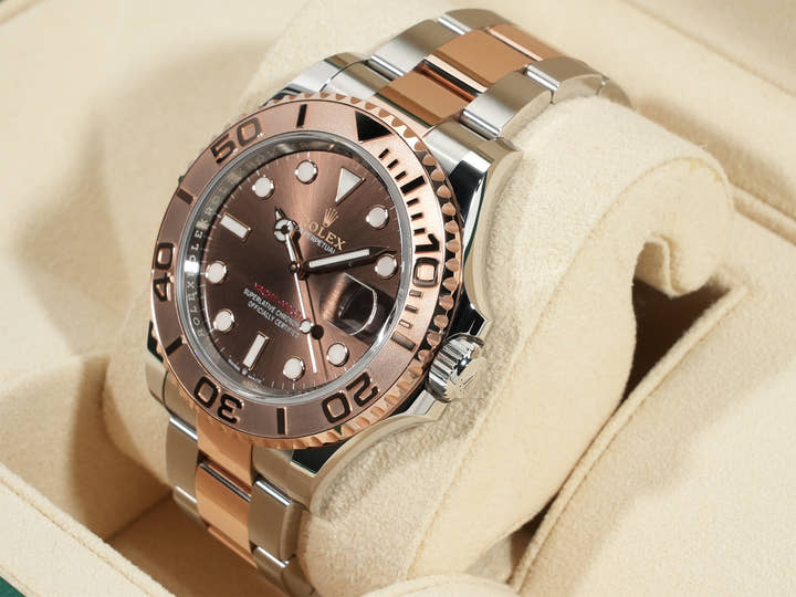 ロレックス ヨットマスター40 Ref.126621 ステンレススチール/エバーローズゴールド チョコレート文字盤