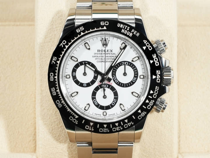 ロレックス デイトナ Ref.116500LN ステンレススチール ホワイト文字盤