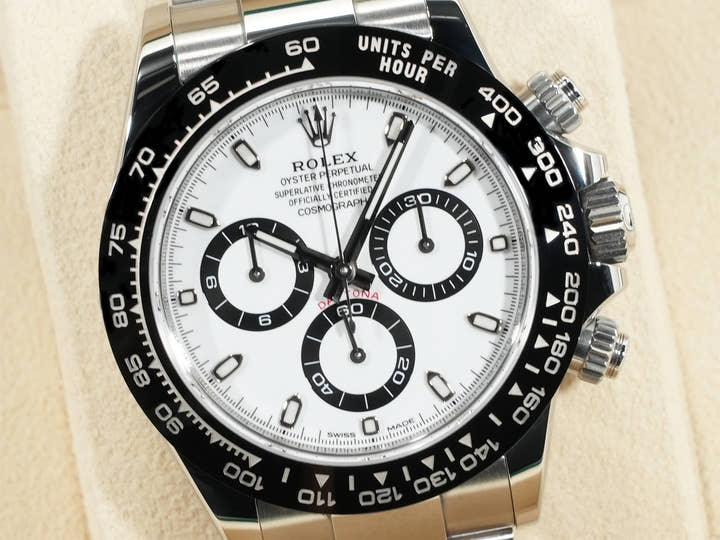 ロレックス デイトナ Ref.116500LN ステンレススチール ホワイト文字盤