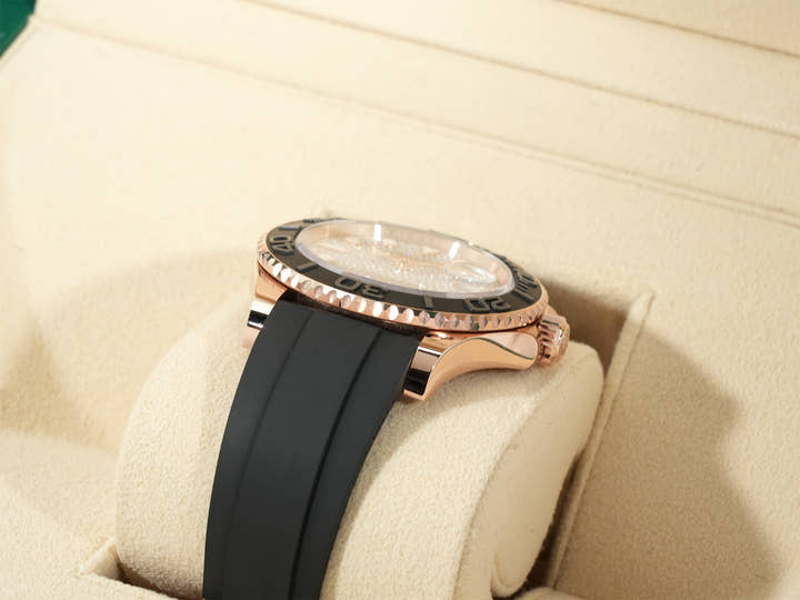 ロレックス ヨットマスター40 Ref.126655 エバーローズゴールド パヴェダイヤモンド文字盤