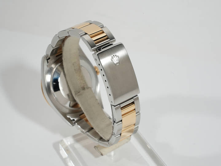 ロレックス デイトジャスト Ref.16203 ステンレススチール/イエローゴールド ホワイト文字盤 オイスターブレスレット