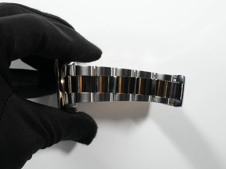 ロレックス デイトジャスト Ref.16203 ステンレススチール/イエローゴールド ホワイト文字盤 オイスターブレスレット