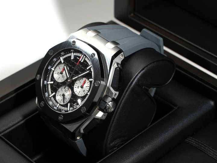 オーデマピゲ ロイヤルオーク オフショア クロノグラフ Ref.26420SO.OO.A002CA.01 ステンレススチール/ブラックセラミック ブラック文字盤