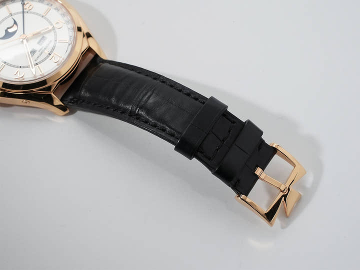 ヴァシュロンコンスタンタン フィフティーシックス コンプリートカレンダー Ref.4000E/000R-B438 シルバー文字盤 中古 crfvnawz