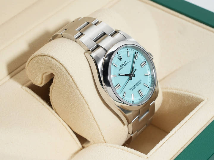 Rolex Oyster Perpetual 36 Ref. 126000 Stainless Steel Turquoise Dial