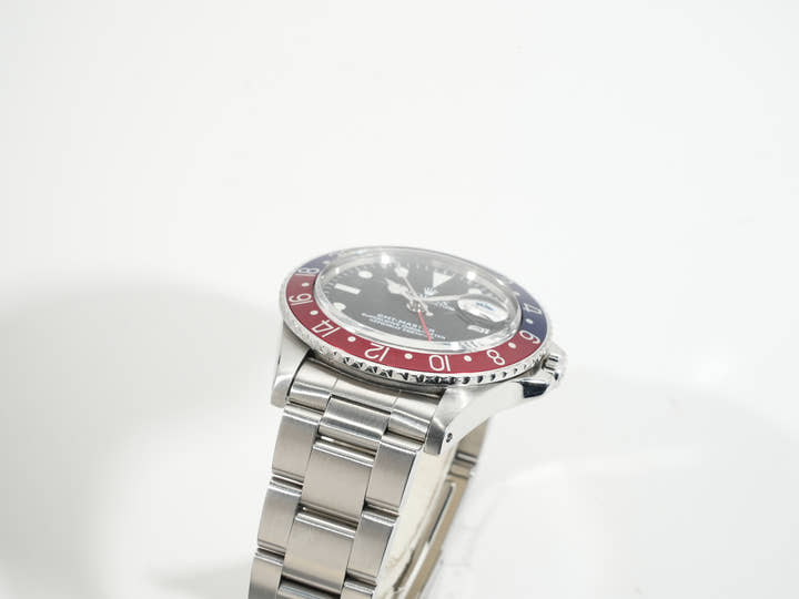 ロレックス GMTマスター Ref.1675 ステンレススチール ブラック文字盤 オイスターブレスレット