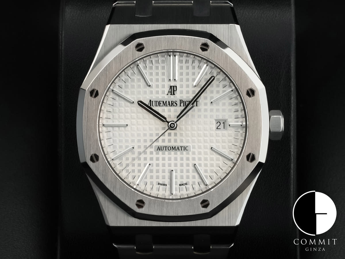 オーデマピゲ ロイヤルオーク Ref.15400ST.OO.1220ST.02 ステンレススチール シルバー文字盤