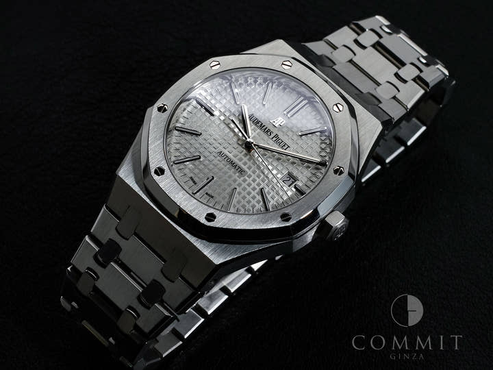 オーデマピゲ ロイヤルオーク Ref.15400ST.OO.1220ST.02 ステンレススチール シルバー文字盤