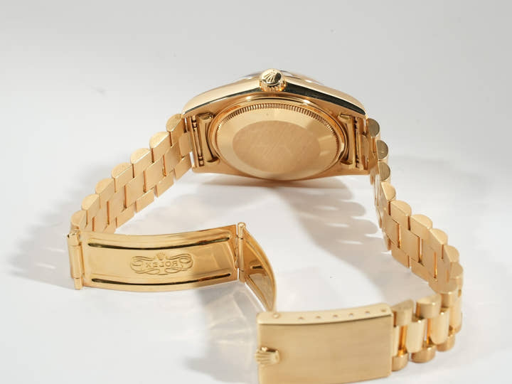 ロレックス デイデイト36 Ref.1803/8 イエローゴールド ブルー文字盤