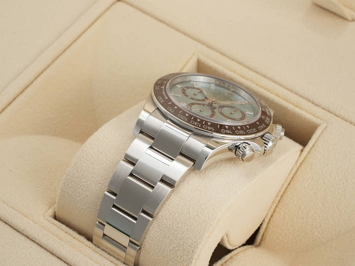 ロレックス デイトナ Ref.126506A プラチナ アイスブルーx11Pダイヤ文字盤