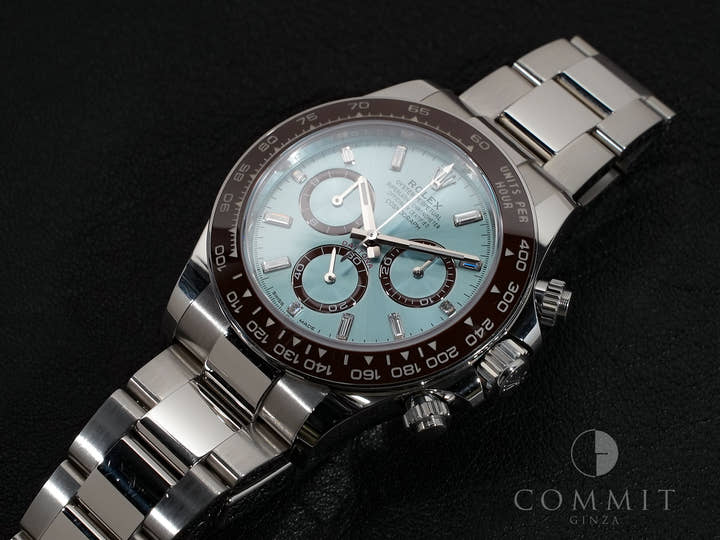 ロレックス デイトナ Ref.126506A プラチナ アイスブルーx11Pダイヤ文字盤