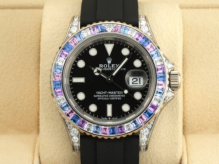 ロレックス ヨットマスター40 Ref.126679SABR ホワイトゴールド ブラック文字盤