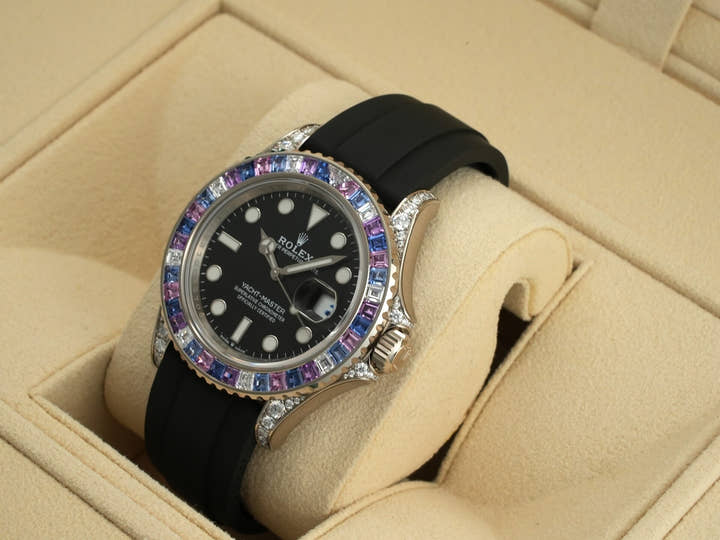 ロレックス ヨットマスター40 Ref.126679SABR ホワイトゴールド ブラック文字盤