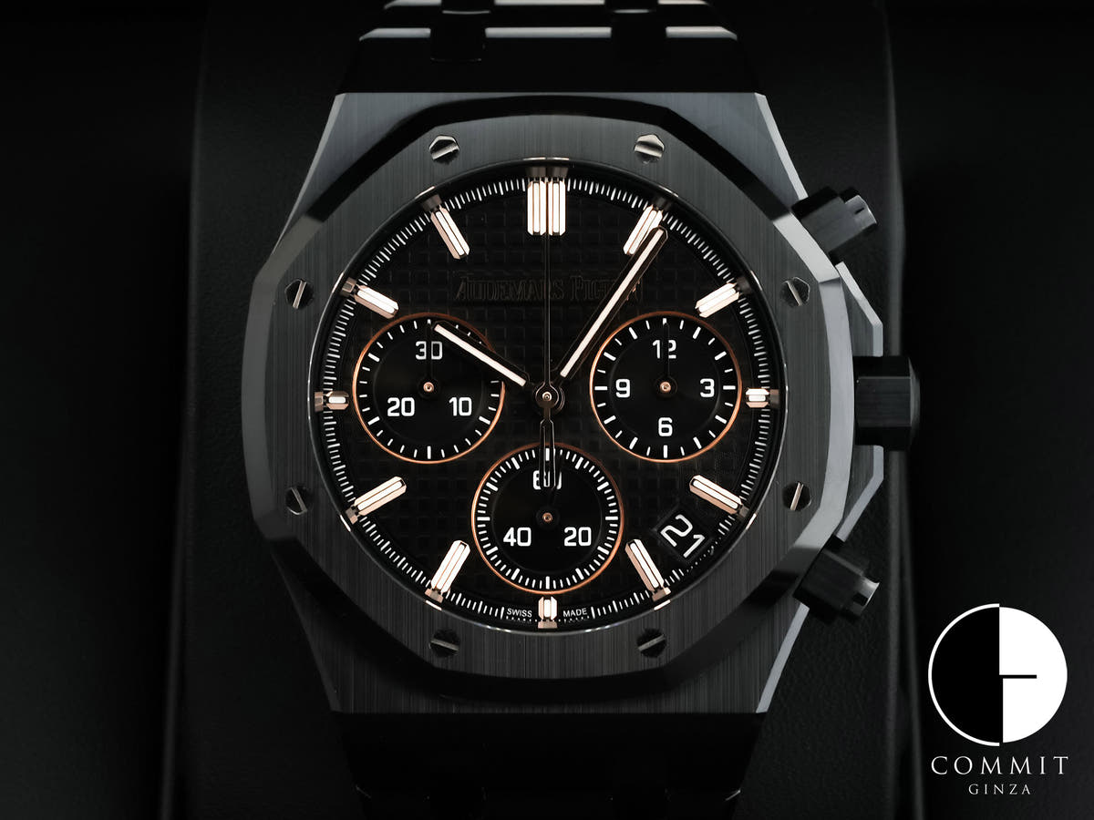 オーデマピゲ ロイヤルオーク クロノグラフ 50周年記念 Ref.26240CE.OO.1225CE.01 ブラックセラミック ブラック文字盤