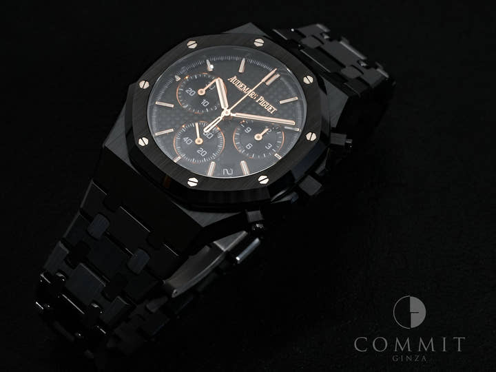 オーデマピゲ ロイヤルオーク クロノグラフ 50周年記念 Ref.26240CE.OO.1225CE.01 ブラックセラミック ブラック文字盤