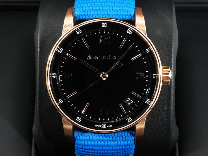 オーデマピゲ CODE 11.59 バイ オーデマ ピゲ Ref.15210OR.OO.A002CR.01 ピンクゴールド ブラック文字盤