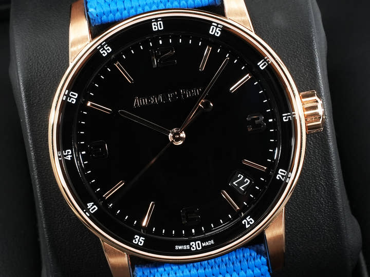 オーデマピゲ CODE 11.59 バイ オーデマ ピゲ Ref.15210OR.OO.A002CR.01 ピンクゴールド ブラック文字盤