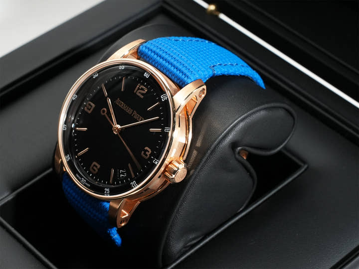 オーデマピゲ CODE 11.59 バイ オーデマ ピゲ Ref.15210OR.OO.A002CR.01 ピンクゴールド ブラック文字盤