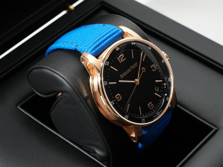 オーデマピゲ CODE 11.59 バイ オーデマ ピゲ Ref.15210OR.OO.A002CR.01 ピンクゴールド ブラック文字盤