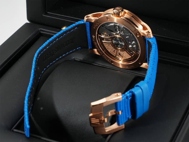 オーデマピゲ CODE 11.59 バイ オーデマ ピゲ Ref.15210OR.OO.A002CR.01 ピンクゴールド ブラック文字盤