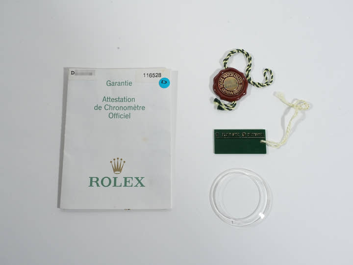 ロレックス デイトナ Ref.116528 イエローゴールド ブラックxシャンパン文字盤