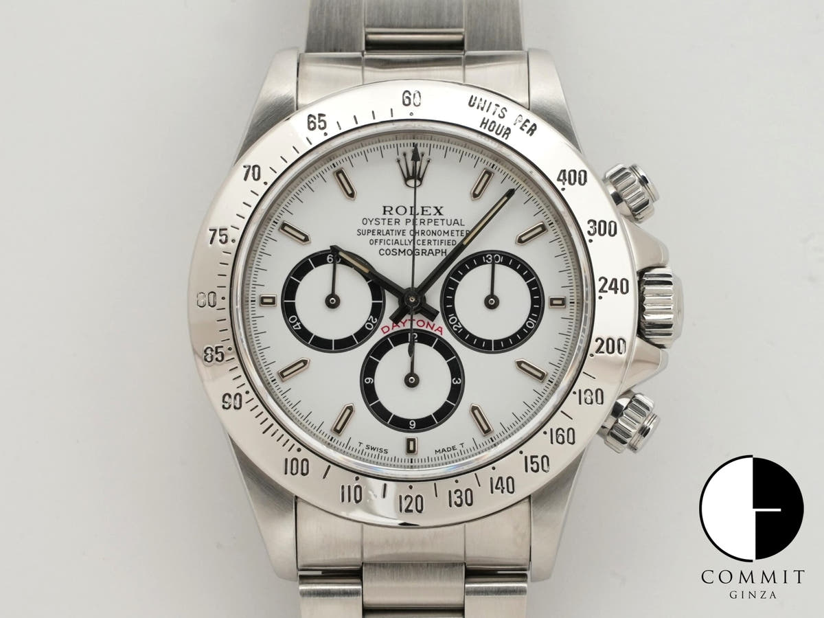 ロレックス デイトナ エルプリメロ Ref.16520 ステンレススチール ホワイト文字盤