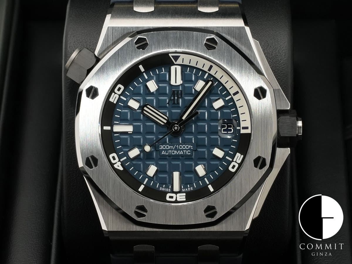 オーデマピゲ ロイヤルオーク オフショア ダイバー Ref.15720ST.OO.A027CA.01 ステンレススチール ブルー文字盤