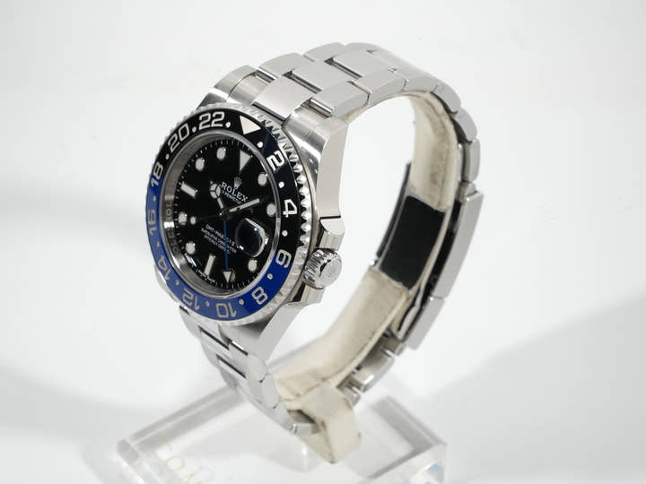 ロレックス GMTマスターII Ref.116710BLNR ステンレススチール ブラック文字盤 オイスターブレスレット