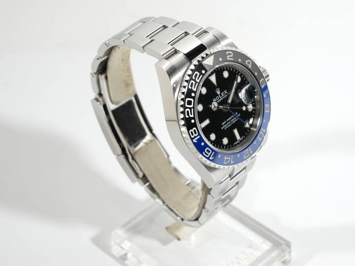 ロレックス GMTマスターII Ref.116710BLNR ステンレススチール ブラック文字盤 オイスターブレスレット