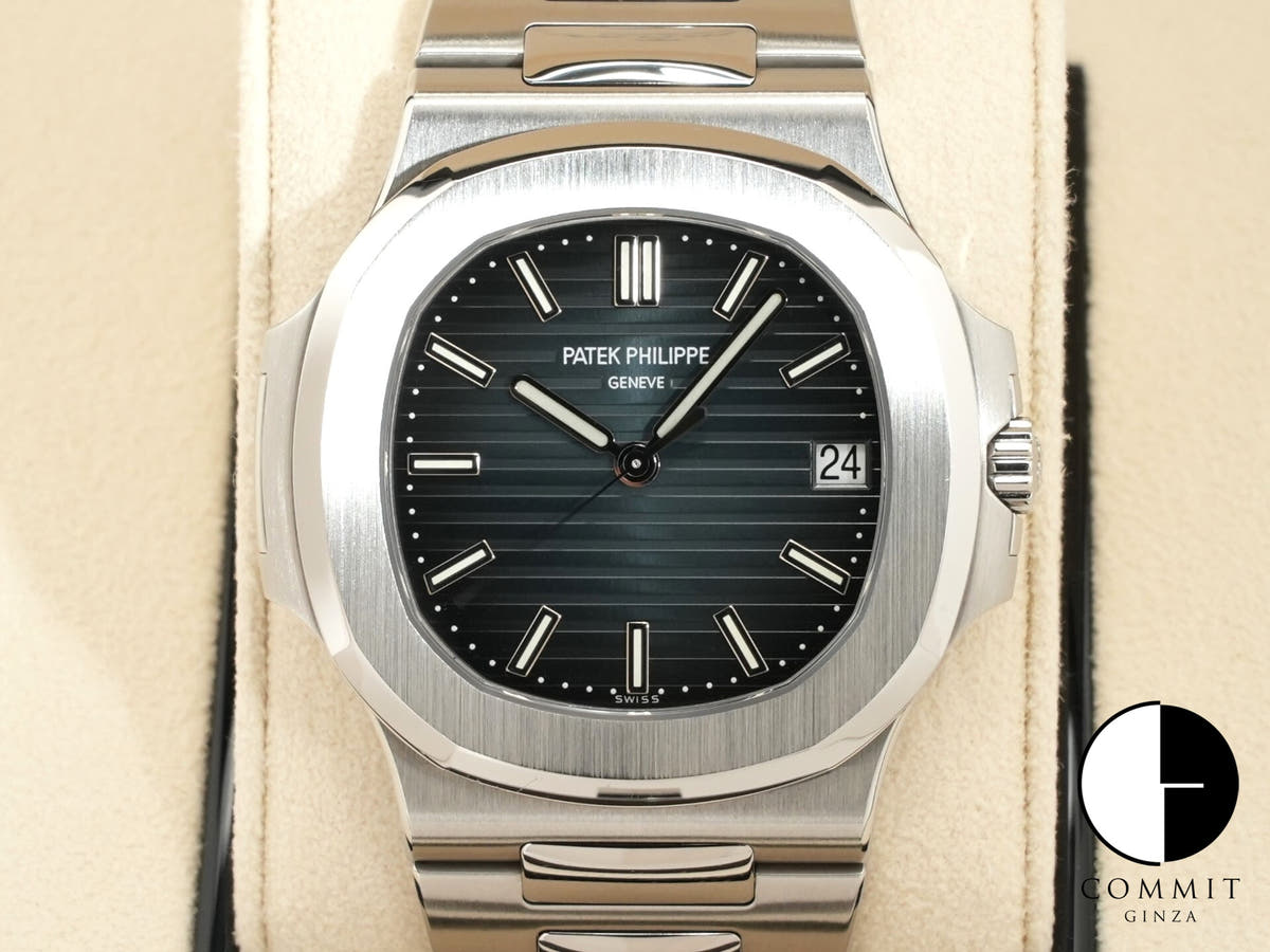 パテックフィリップ ノーチラス Ref.5711/1A-010 ステンレススチール ブルー文字盤