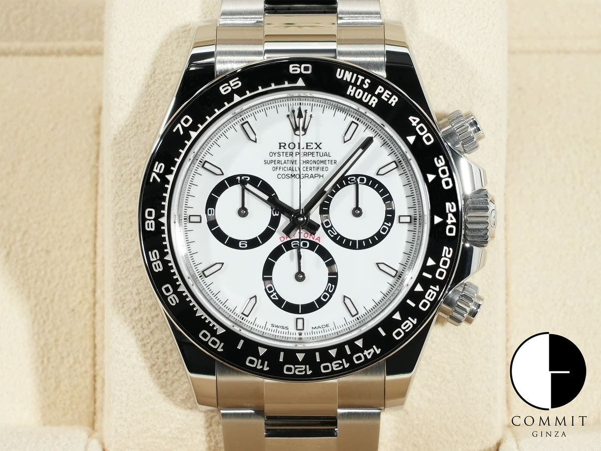 ロレックス デイトナ Ref.126500LN ステンレススチール ホワイト文字盤