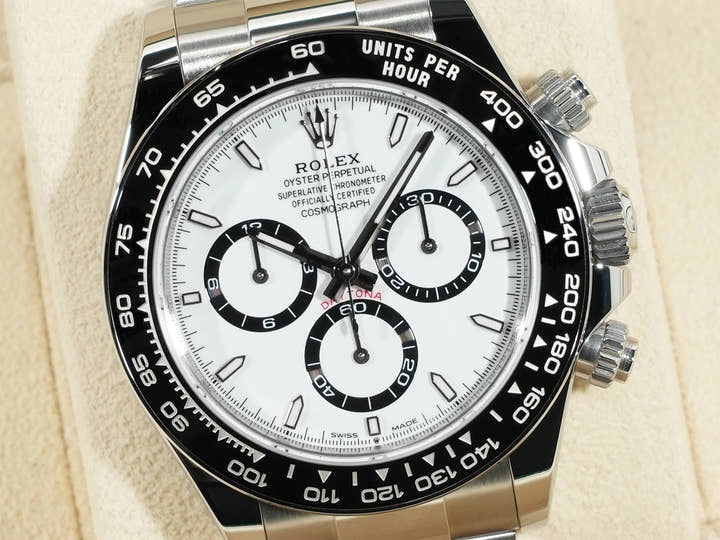 ロレックス デイトナ Ref.126500LN ステンレススチール ホワイト文字盤