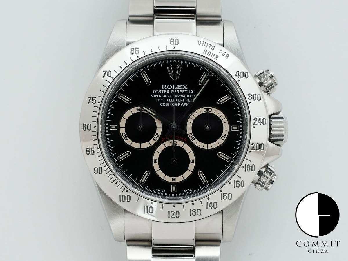 ロレックス デイトナ エルプリメロ Ref.16520 ステンレススチール ブラック文字盤
