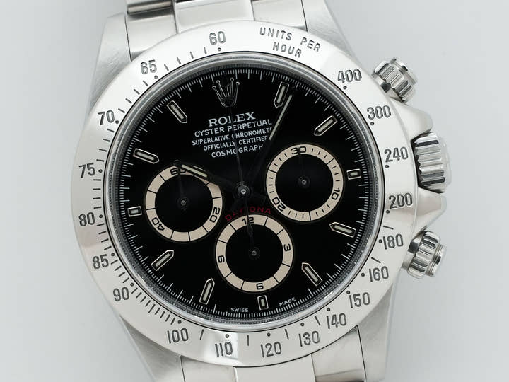 ロレックス デイトナ エルプリメロ Ref.16520 ステンレススチール ブラック文字盤