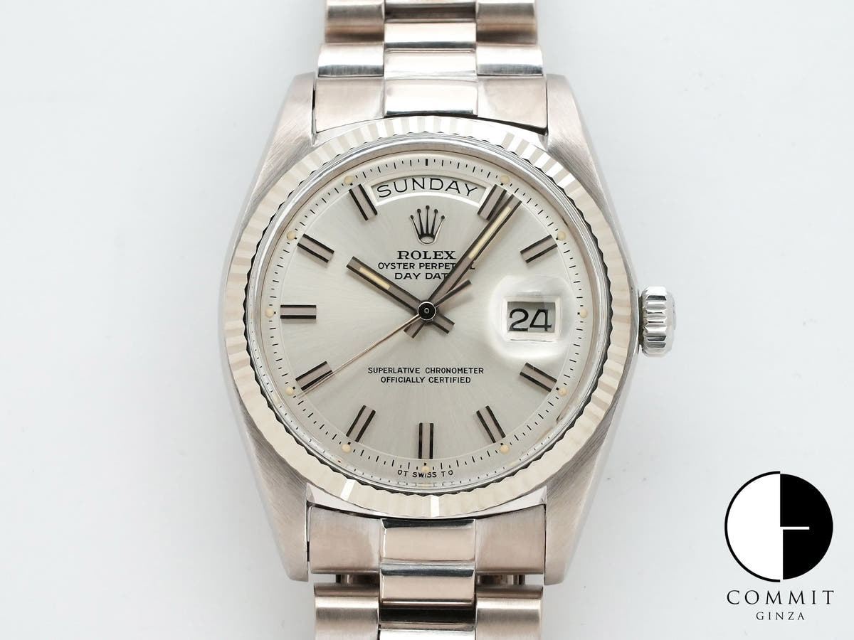 Rolex Day-Date 36 Ref. 1803 White Gold Silver Dial