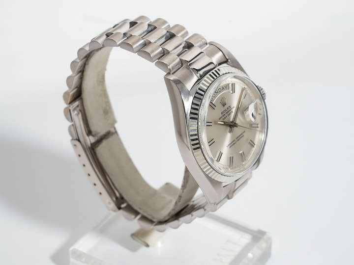 Rolex Day-Date 36 Ref. 1803 White Gold Silver Dial
