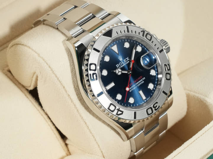 ロレックス ヨットマスター40 Ref.126622 ステンレススチール/プラチナ ブライトブルー文字盤