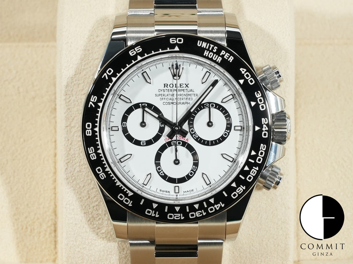 ロレックス デイトナ Ref.126500LN ステンレススチール ホワイト文字盤