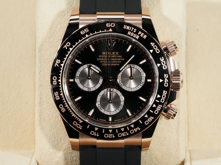 ロレックス デイトナ Ref.126515LN エバーローズゴールド ブライトブラックxサンダスト文字盤