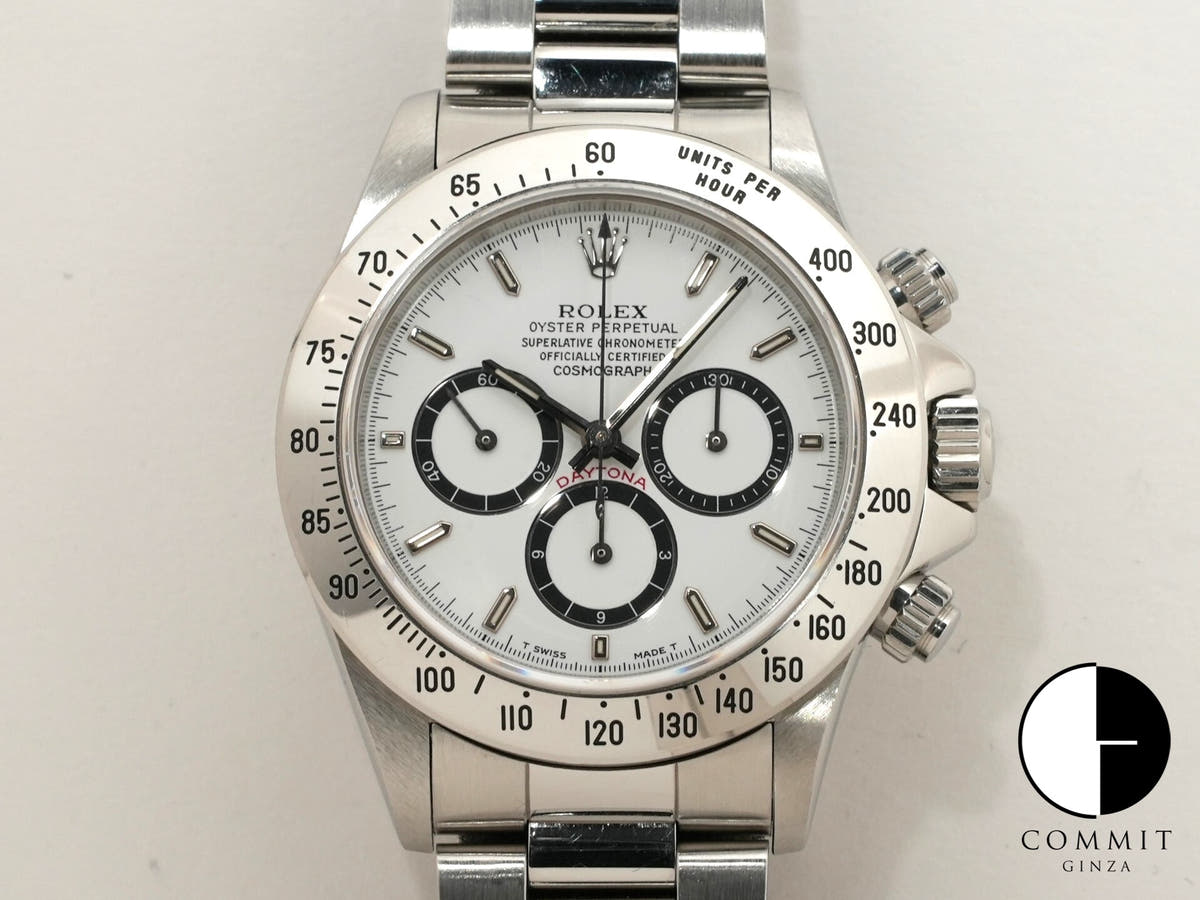 Rolex Daytona El Primero Ref. 16520 Stainless Steel White Dial