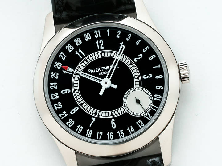 パテックフィリップ カラトラバ Ref.6006G-001 ホワイトゴールド ブラック文字盤 中古 t96m3jii